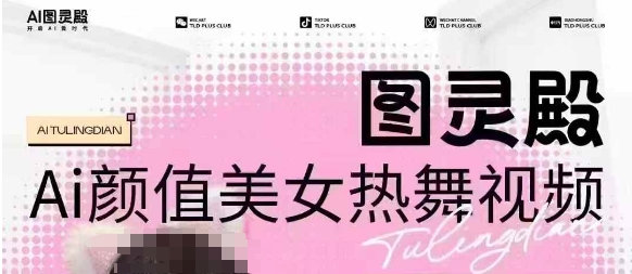 全网首发，原价988图灵殿AI颜值美女热舞视频，云端生图，轻松过原创-蜗牛项目网
